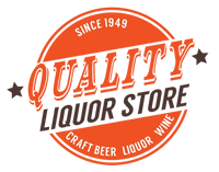 This is the logo for Quality Liquor Store