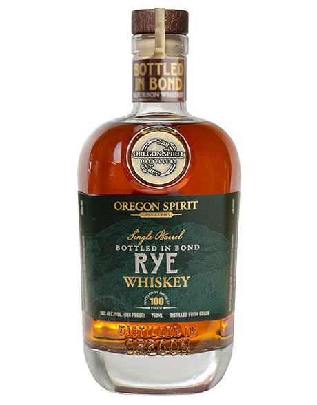 Buy Oregon Spirit Bottled in Bond Rye Whiskey