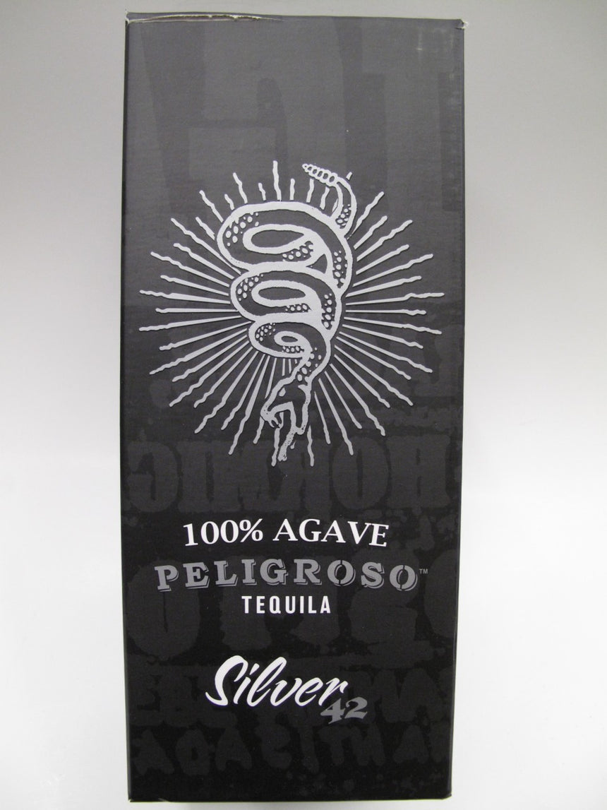 Peligroso Silver 42 750ml - Peligroso Tequila
