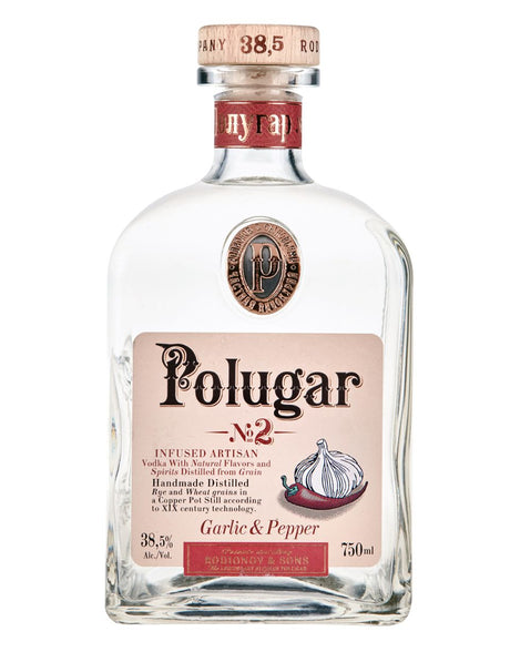 Buy Polugar No.2 Garlic & Pepper Vodka