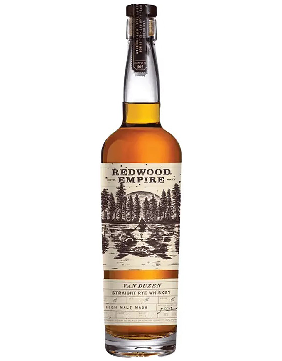 Whisky de centeno puro Redwood Empire Van Duzen