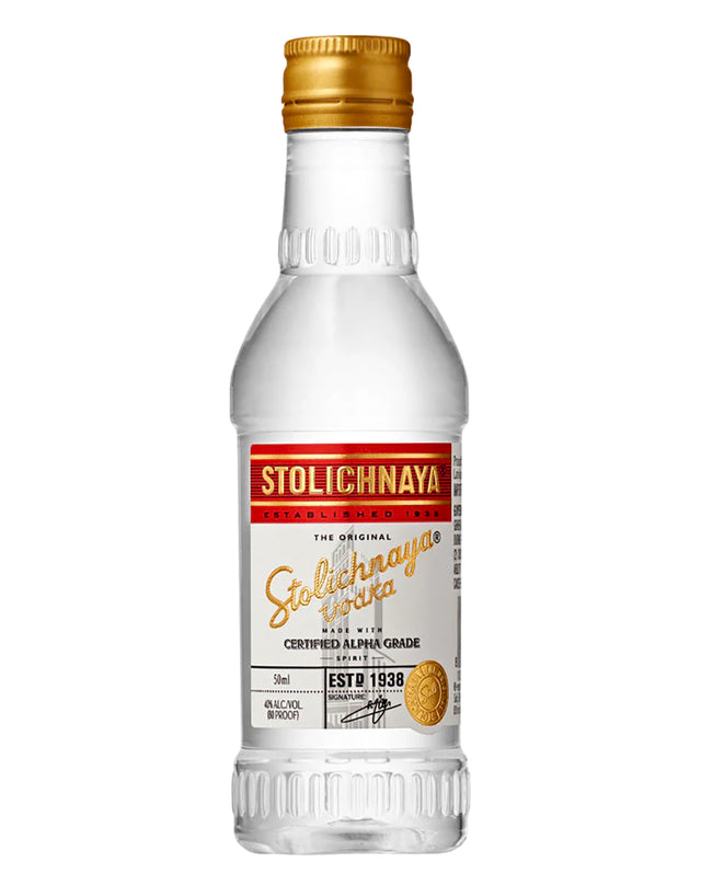 Stolichnaya Vodka 50ml - Stolichnaya Vodka
