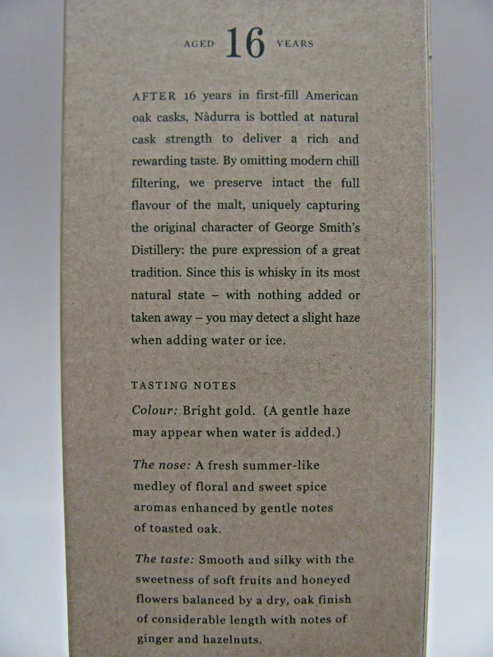 Glenlivet Nadurra 16 Year Old Single Malt Scotch - The Glenlivet