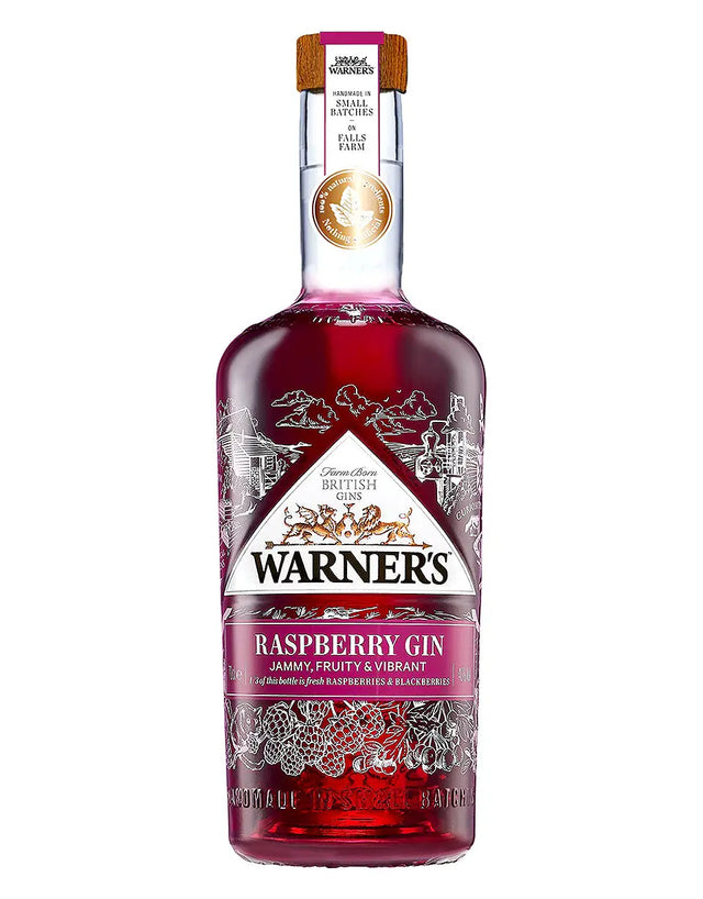 Gin Raspberry Warner's Raspberry Gin: Jam-Packed British Berry Spirit