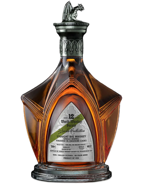 Buy World Whiskey Society 12 Year Straight Rye Whiskey in Awamori Cask