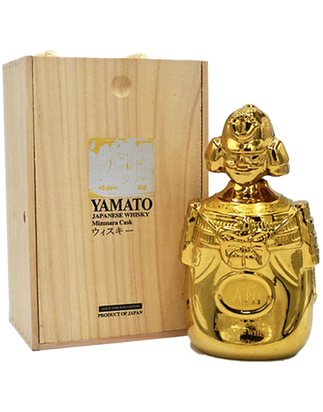 Buy Yamato Gold Samurai Mizunara Cask Japanese Whisky
