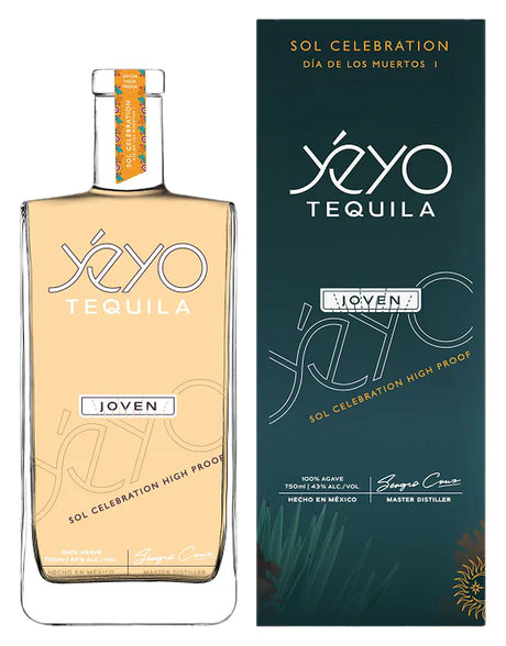 Buy Yéyo Tequila Joven High Proof Sol Celebration