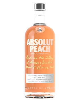 Absolut Peach Vodka 750ml - Absolut Vodka