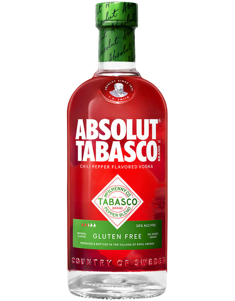 Buy Absolut Tabasco Chili Pepper Flavored Vodka