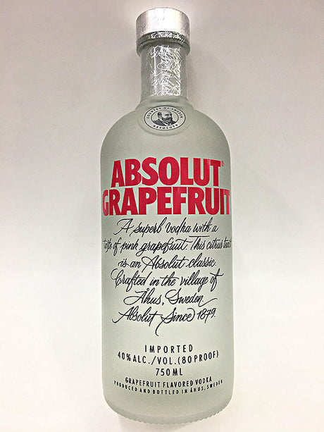 Absolut Grapefruit Vodka 750ml - Absolut Vodka