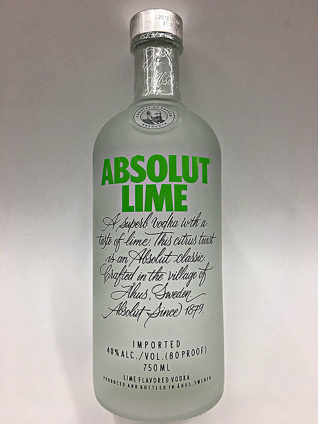 Absolut Lime Vodka 750ml - Absolut Vodka