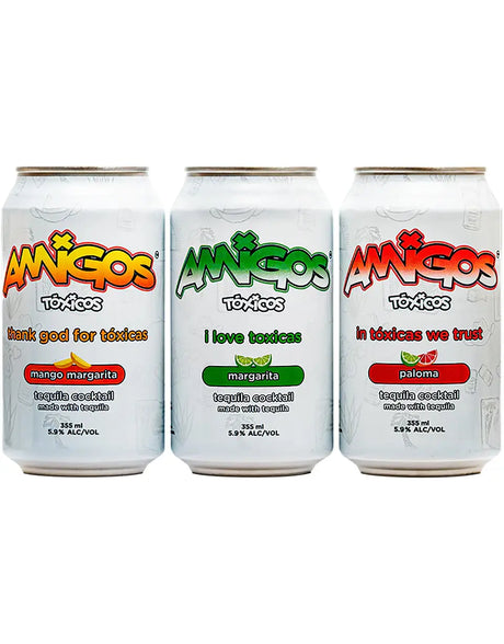 Buy Amigos Toxicos Tequila Cocktail Variety Pack