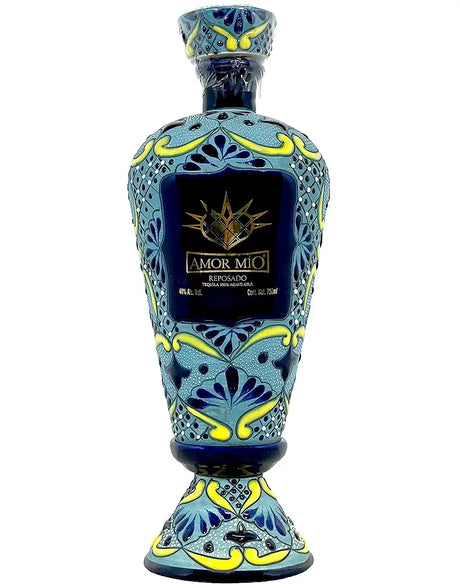 Amor Mio Reposado Tequila Ceramic Bottle Limited