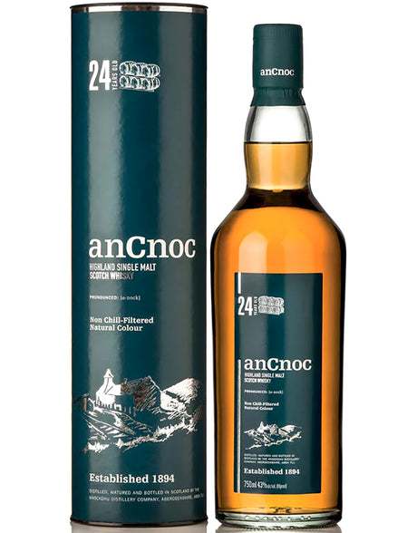 Buy AnCnoc 24 Year Single Malt Scotch Whisky