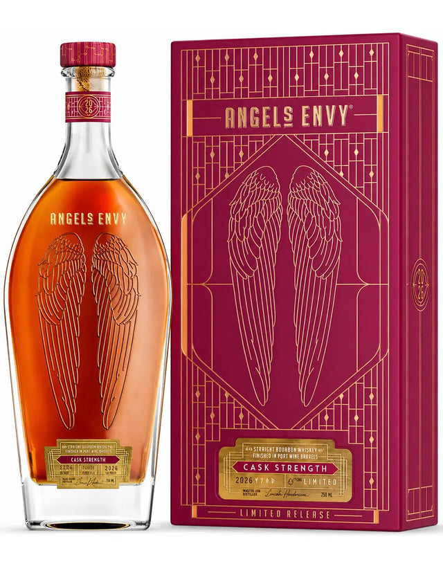 Angel’s Envy 2026 Cask Strength Bourbon 15th Edition
