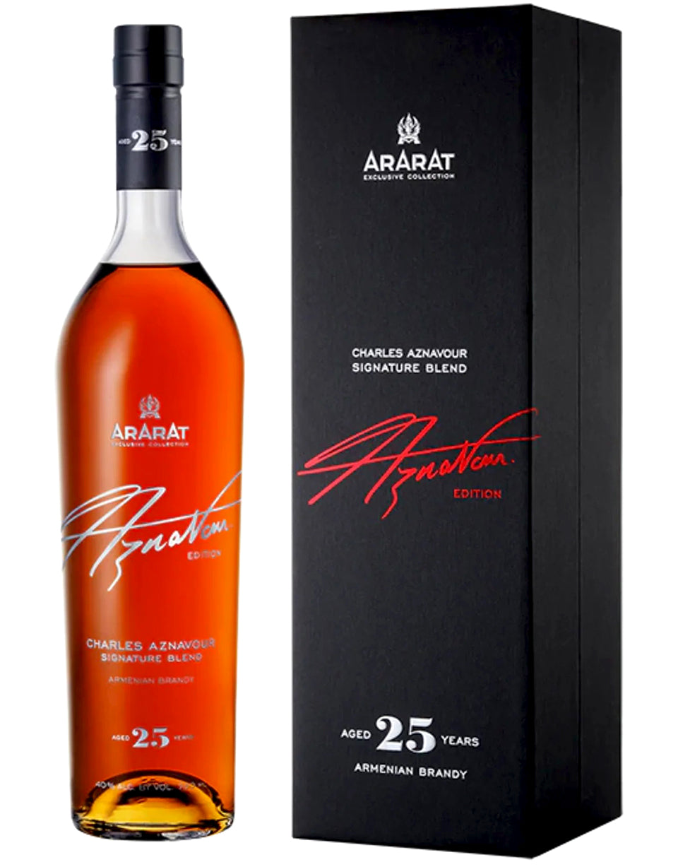 Buy Ararat Charles Aznavour Armenian Brandy 25 Year Old