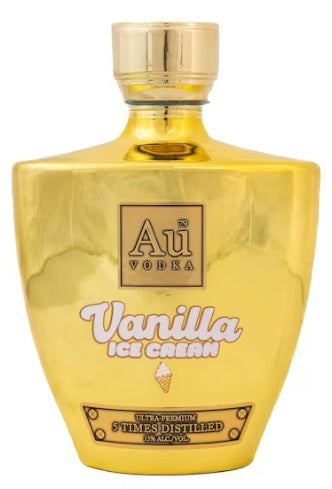 Au Vodka Vanilla Ice Cream AU Vodka