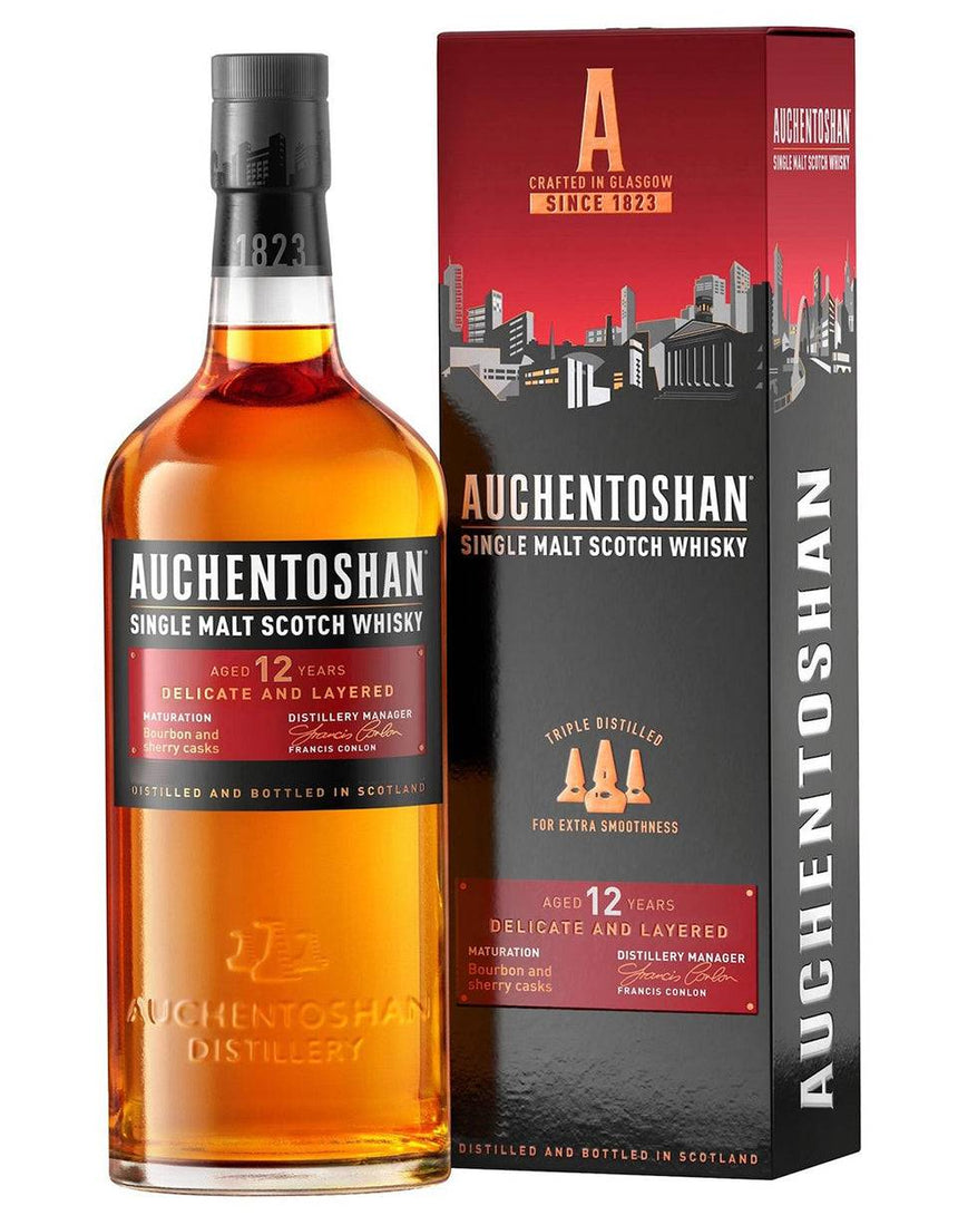 Auchentoshan 12 Year Old Scotch - Auchentoshan