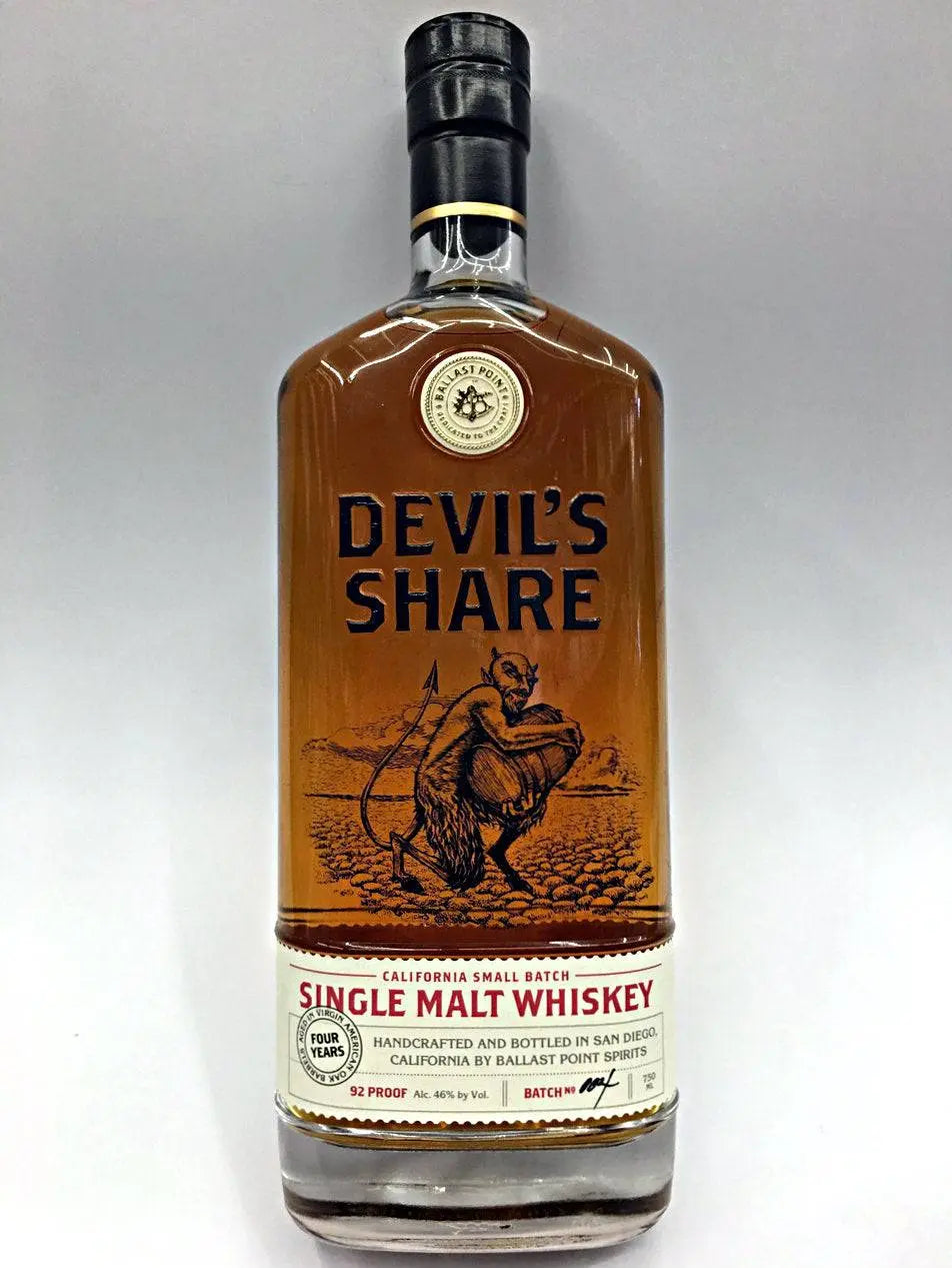 Ballast Point Batch No 4 Devil's Share Whiskey - Ballast Point Liquor