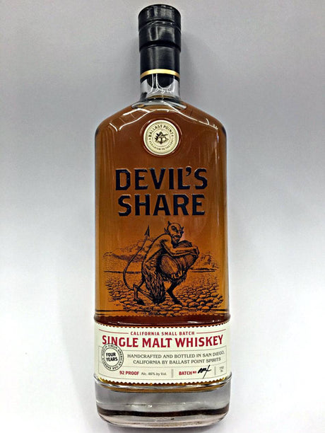 Ballast Point Batch No 4 Devil's Share Whiskey - Ballast Point Liquor