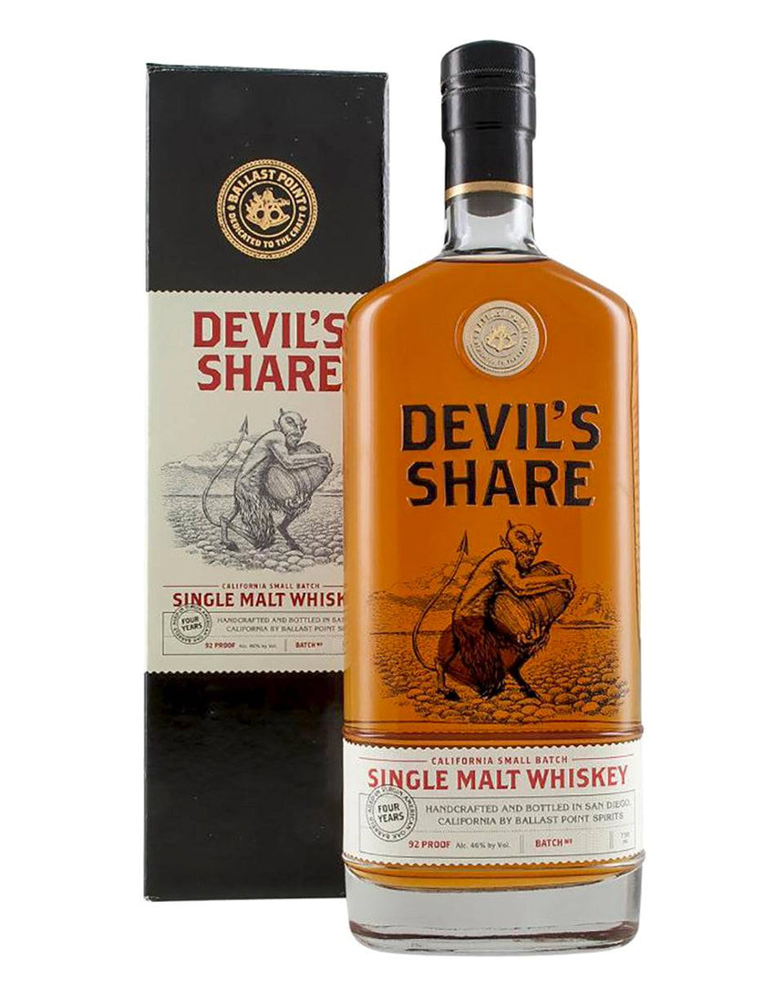 Ballast Point Batch No 4 Devil's Share Whiskey - Ballast Point Liquor