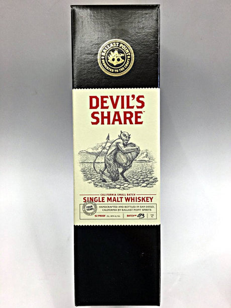 Ballast Point Batch No 3 Devil's Share Whiskey - Ballast Point Liquor