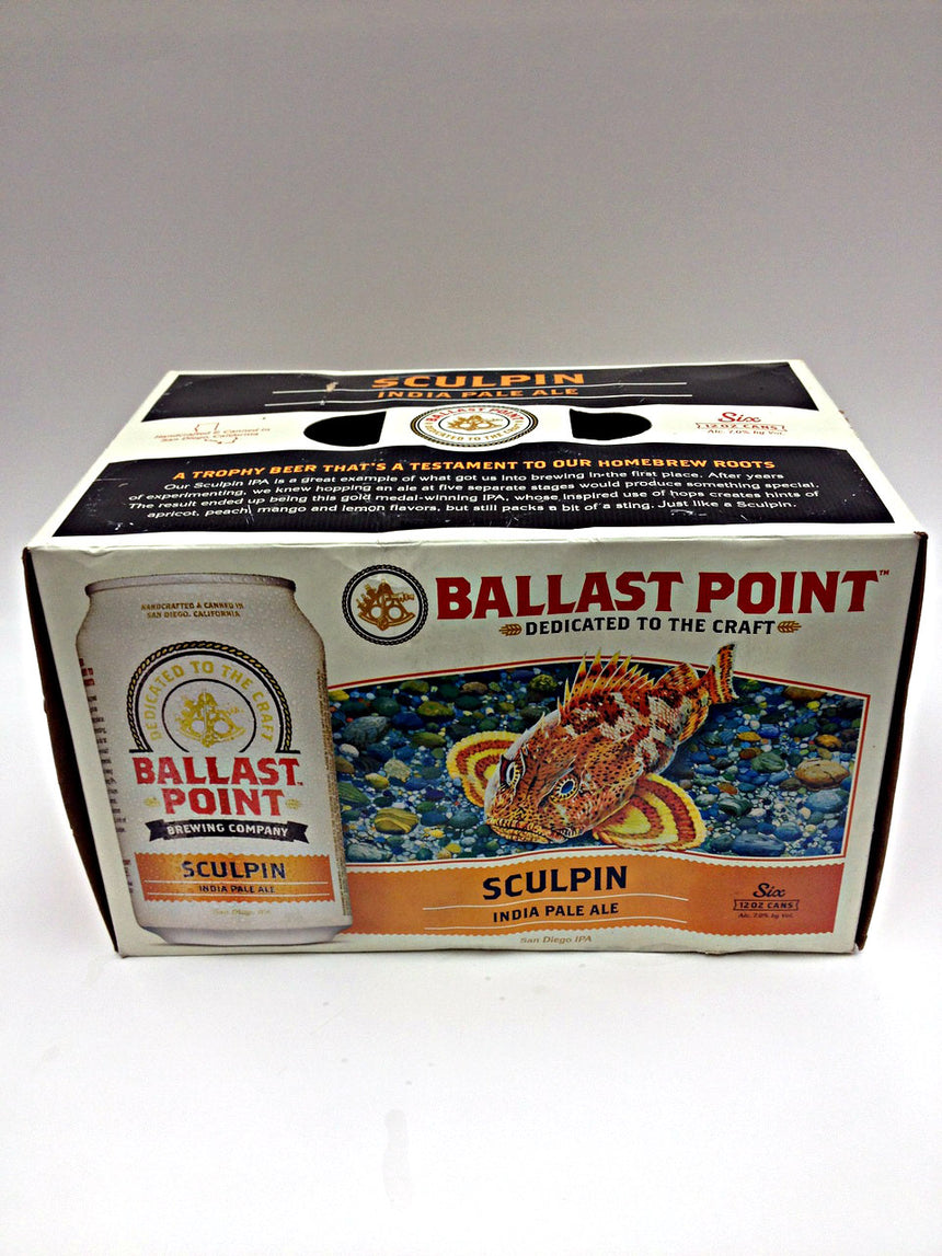 Ballast Point Sculpin IPA C 6P - Ballast Point Beer