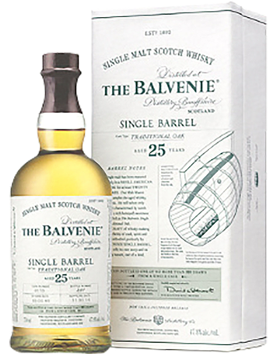 Buy Balvenie Single Barrel 25 Year Old Malt Scotch Whisky