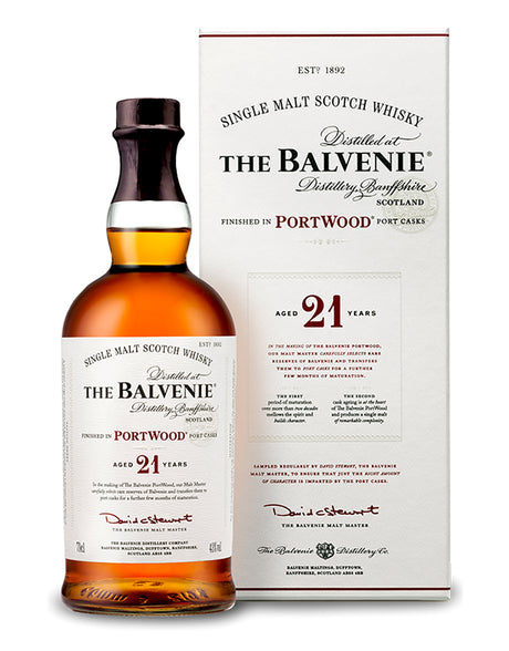 The Balvenie PortWood 21 Year Scotch - The Balvenie
