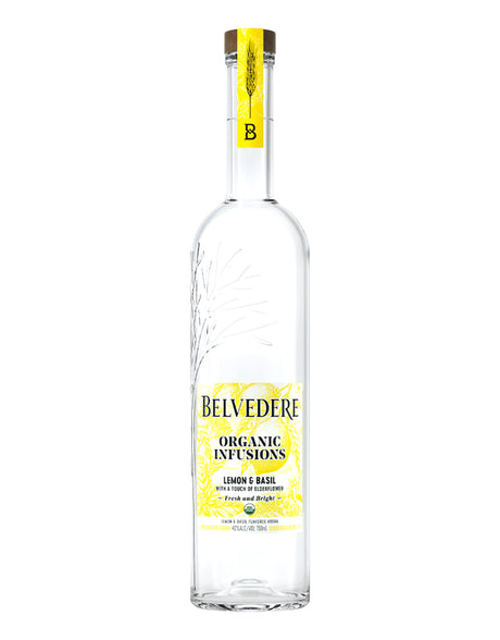Buy Belvedere Infusions Lemon & Basil Vodka