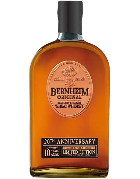 Buy Bernheim Original Wheat Whiskey 20th Anniversary 10 Year Limited