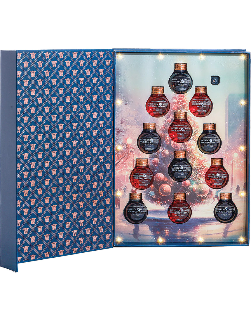 Buy World Whiskey Best Holiday Wishes Bourbon Ball Ornament Gift Set