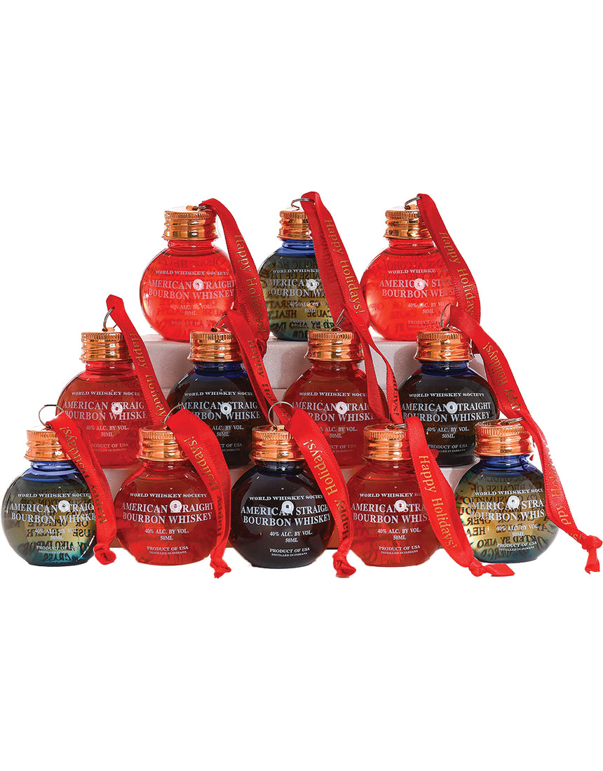 Buy World Whiskey Best Holiday Wishes Bourbon Ball Ornament Gift Set
