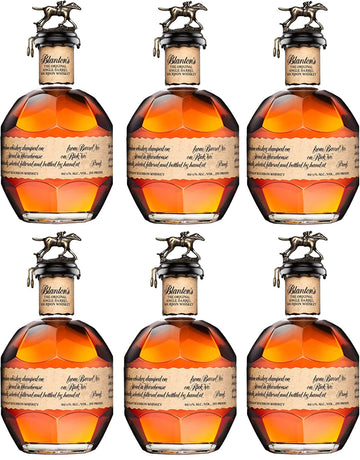 Blanton's Bourbon  Blanton’s Original Single Barrel Bourbon 6-Pack -  Whiskey  Quality Liquor Store