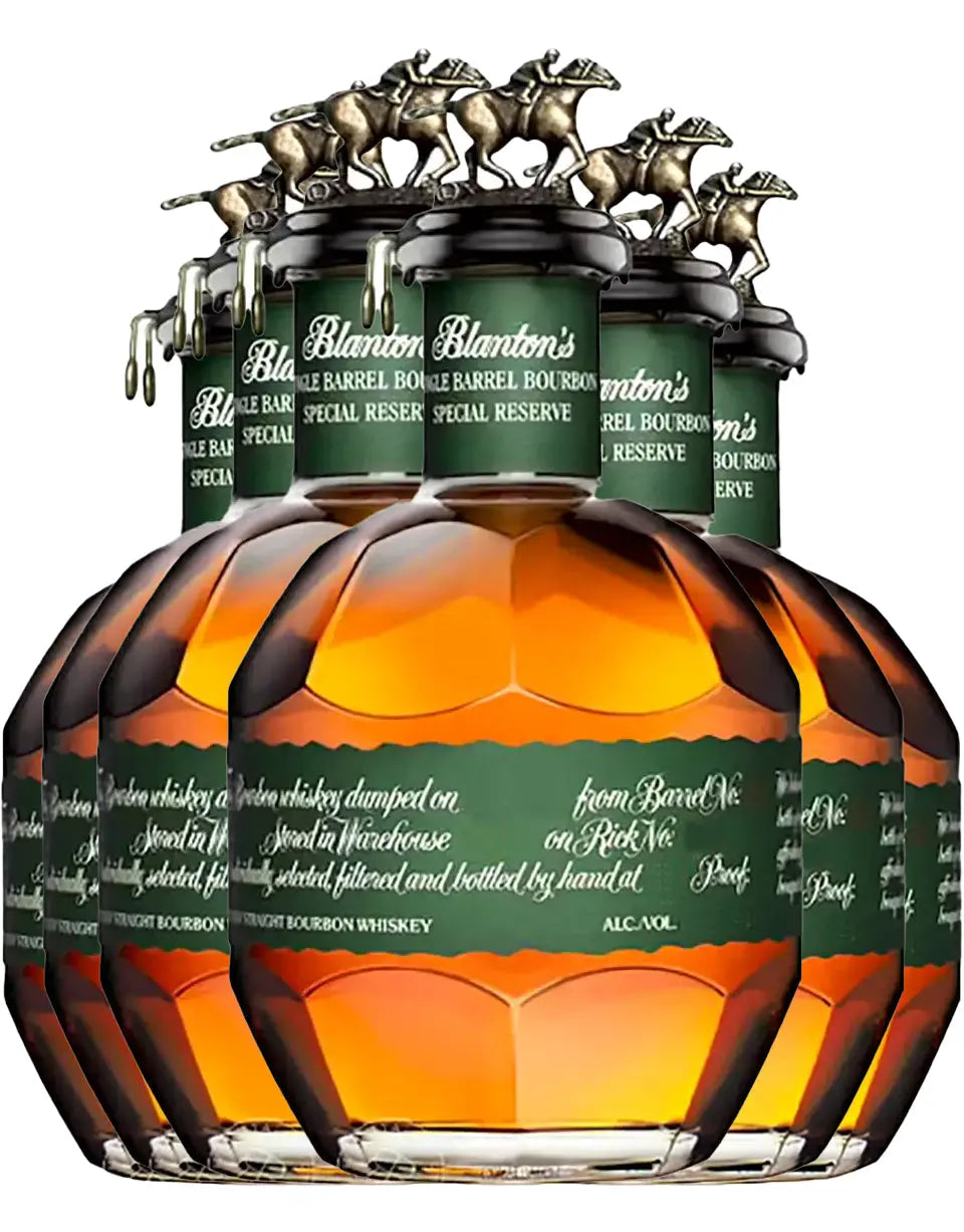 Blanton's Special Reserve Green Label Single Barrel Bourbon 6-Pk Case