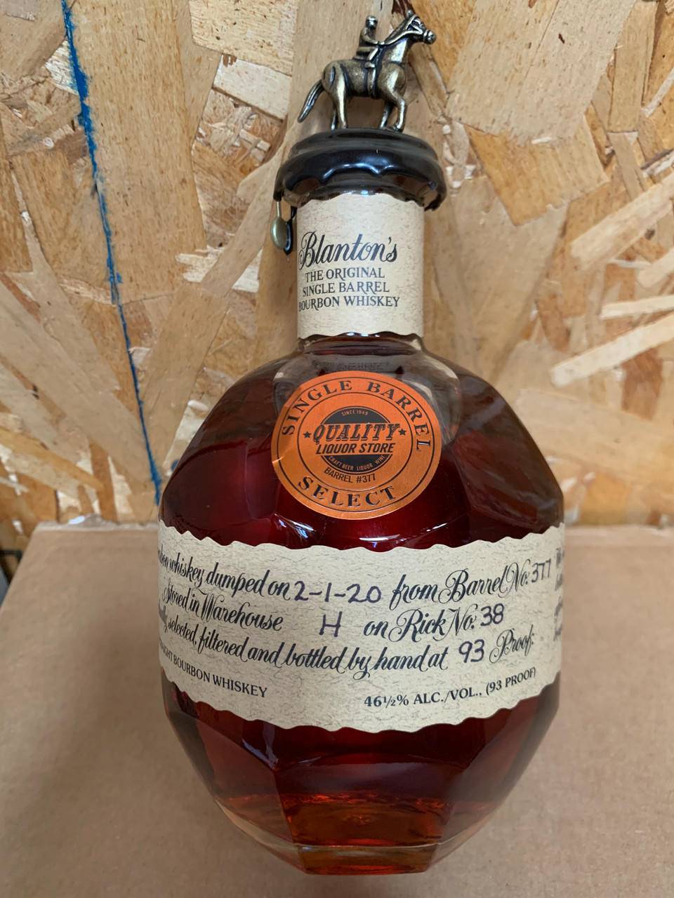 Buy Blanton's Single Barrel 2020 For Quality Liquor Store