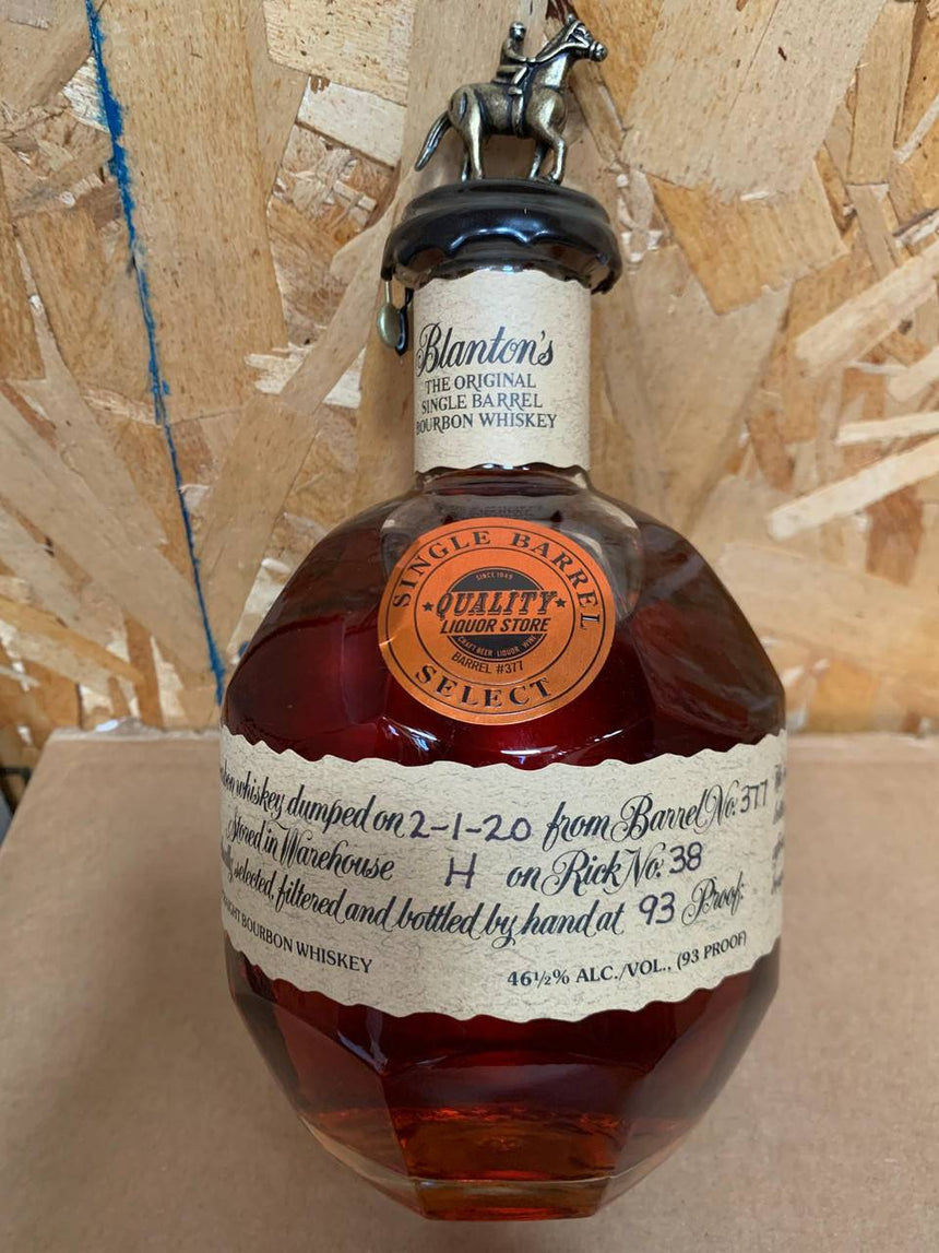 Blanton's Bourbon QLS Barrel 2020 - Blanton's Bourbon