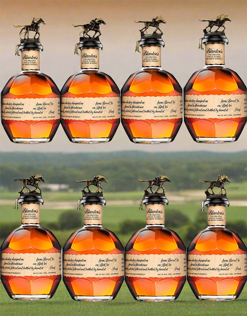 Buy Blanton's Original Single Barrel Complete Horse Collection - 8 Bottles