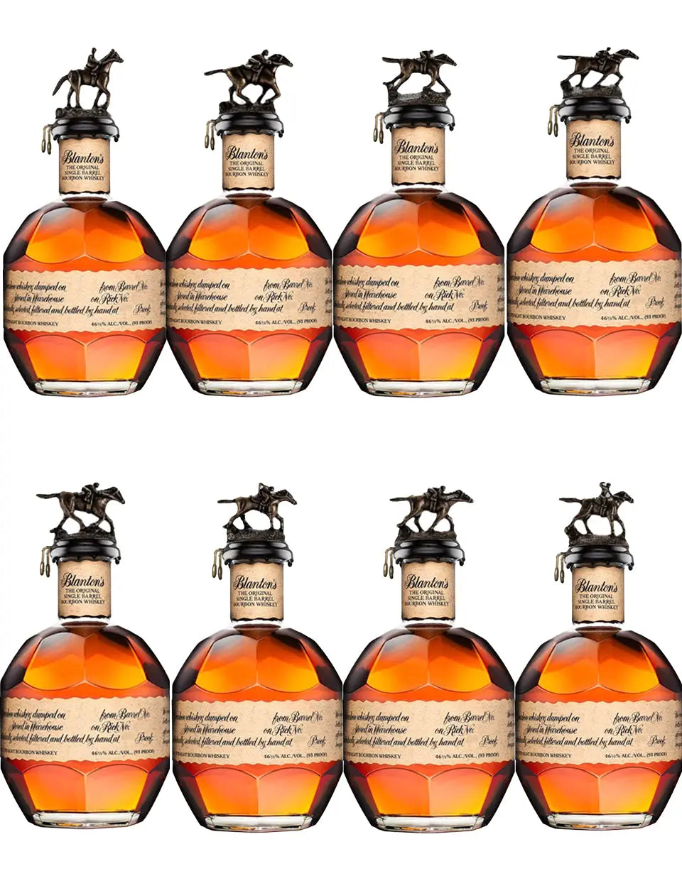 Buy Blanton's Original Single Barrel Full Complete Horse Collection - 8 Bottles