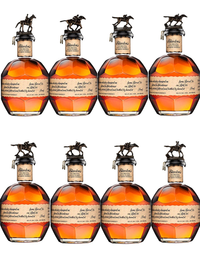 Buy Blanton's Original Single Barrel Full Complete Horse Collection - 8 Bottles