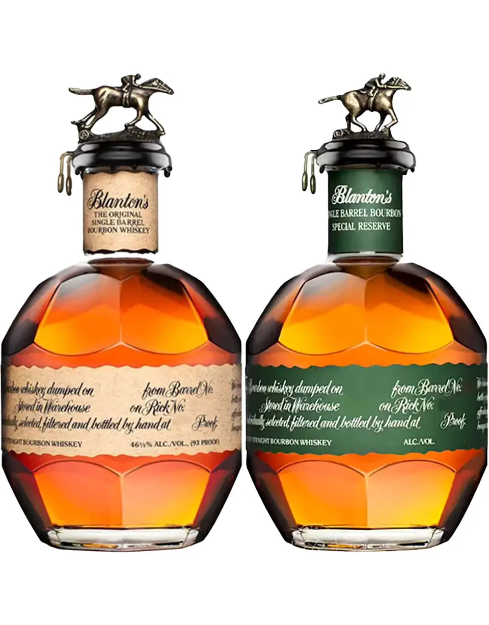Blanton's Original & Special Reserve Green Bourbon Set 2 Bottle Bundle