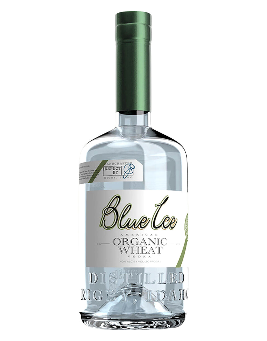 Blue Ice Organic Wheat Vodka 750ml - Blue Ice