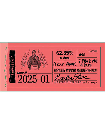 Buy Booker's Barry's Batch Bourbon 2025-01