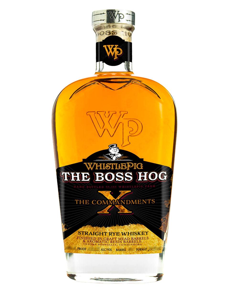 WhistlePig The Boss Hog X The Commandments Straight Rye Whiskey - WhistlePig
