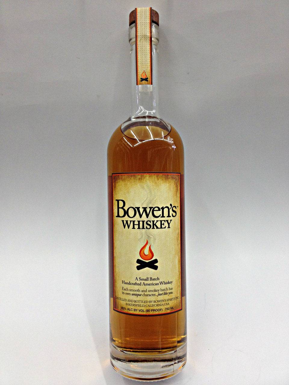 Bowen's Whiskey 750ml - Liquor