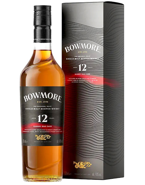 Buy Bowmore 12 Year Old Sherry Oak Cask Single Malt Scotch