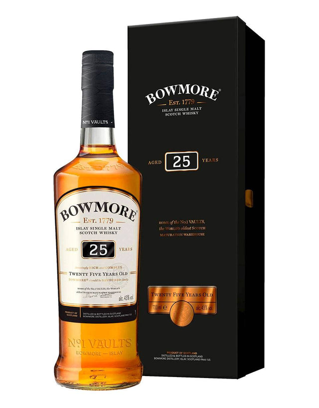 Bowmore 25 Year Old Scotch Whisky - Bowmore