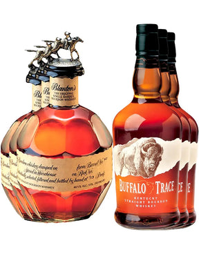 Buy Blanton’s & Buffalo Trace 6-Bottle Collector’s Bourbon Set