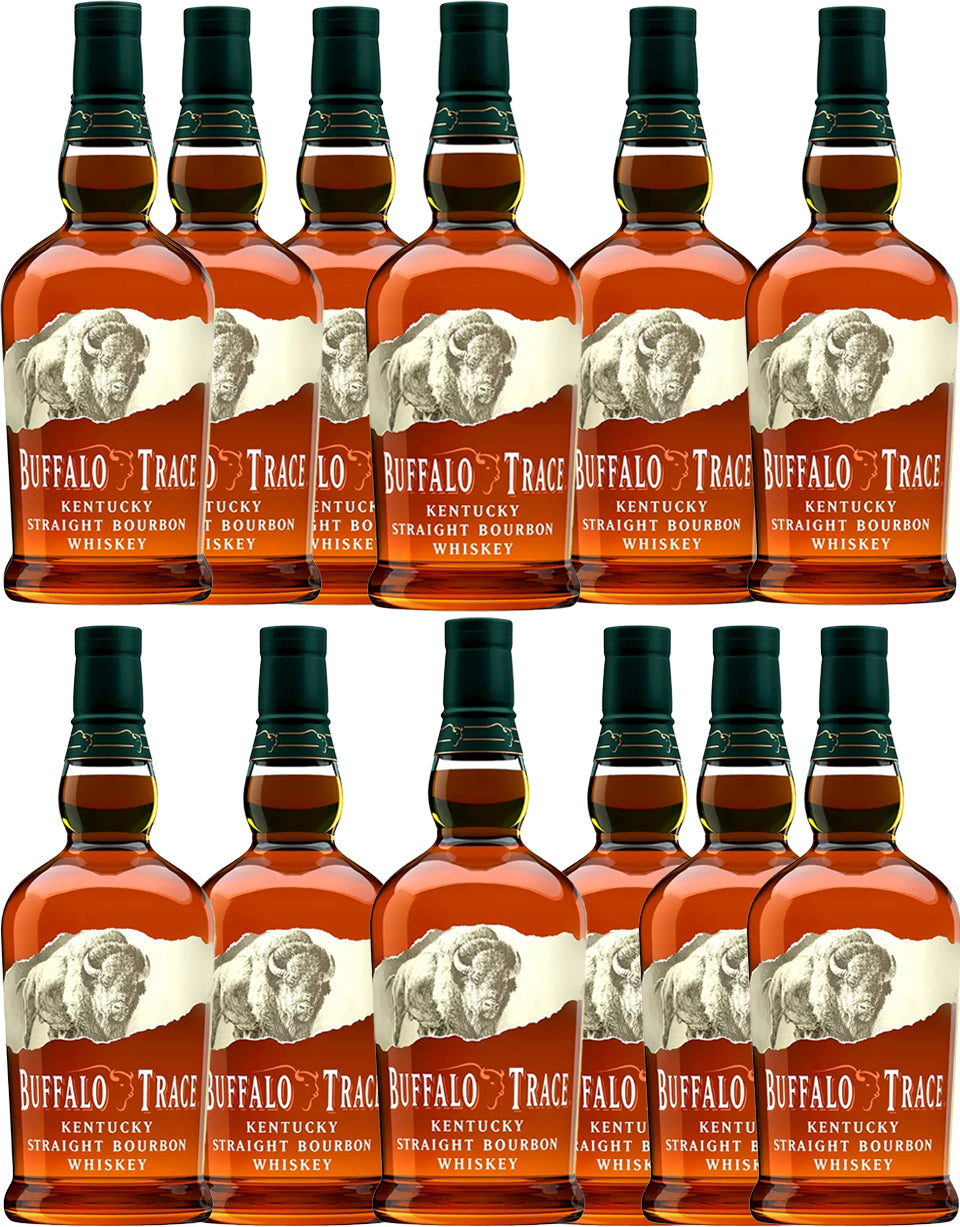 Paquete de 12 whiskys bourbon Buffalo Trace