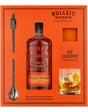 Bulleit Bourbon with Ice Mold and Cocktail Spoon